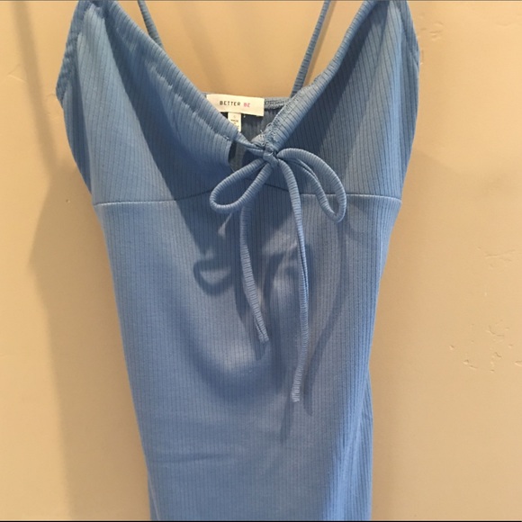 BLUE KNIT DRESS - Picture 2 of 6